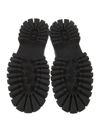 Gucci GG Plus Canvas Combat Boots