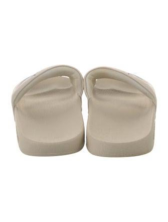 Gucci Leather Printed Slides