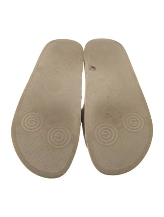 Gucci Leather Printed Slides