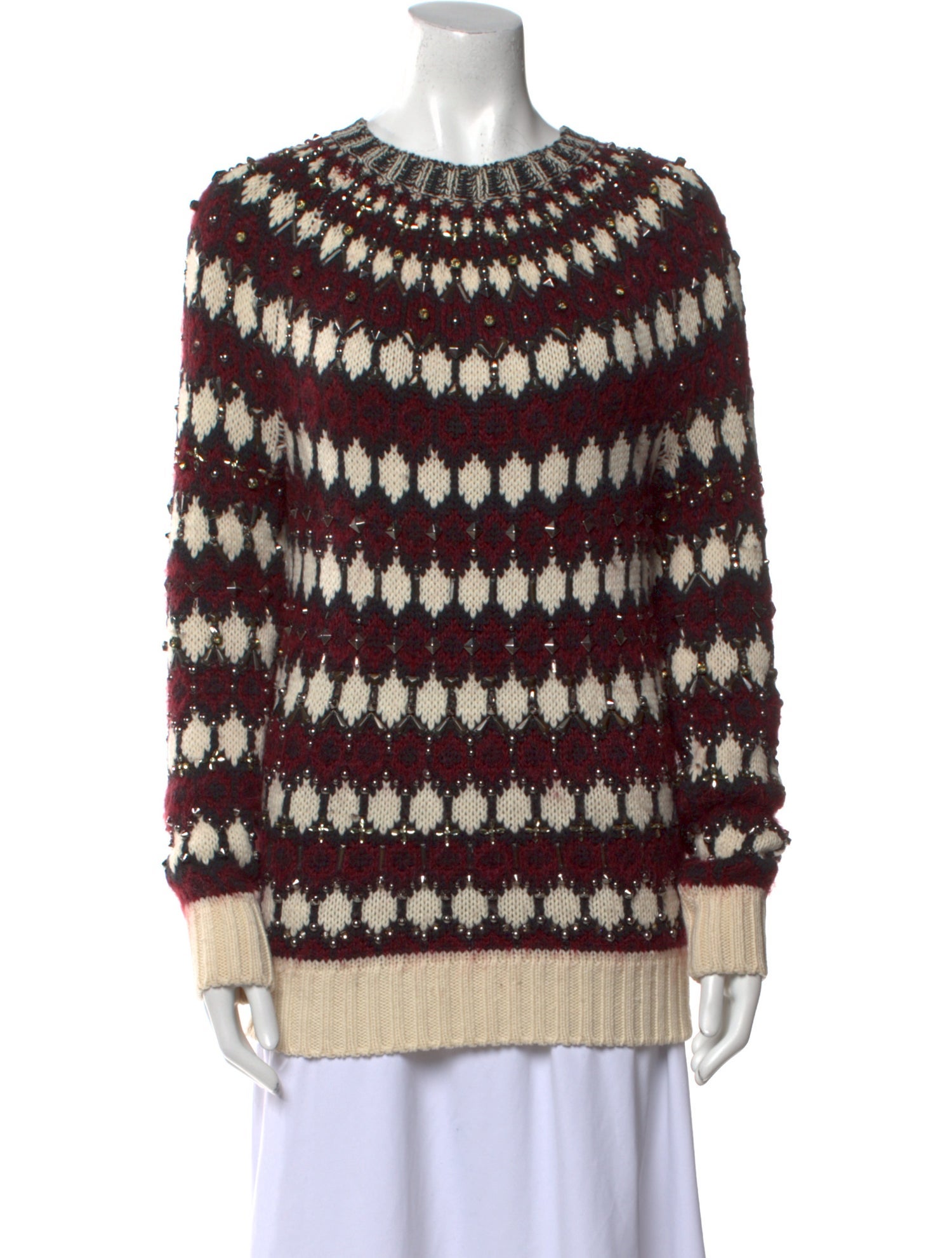 Gucci Wool Printed Sweater