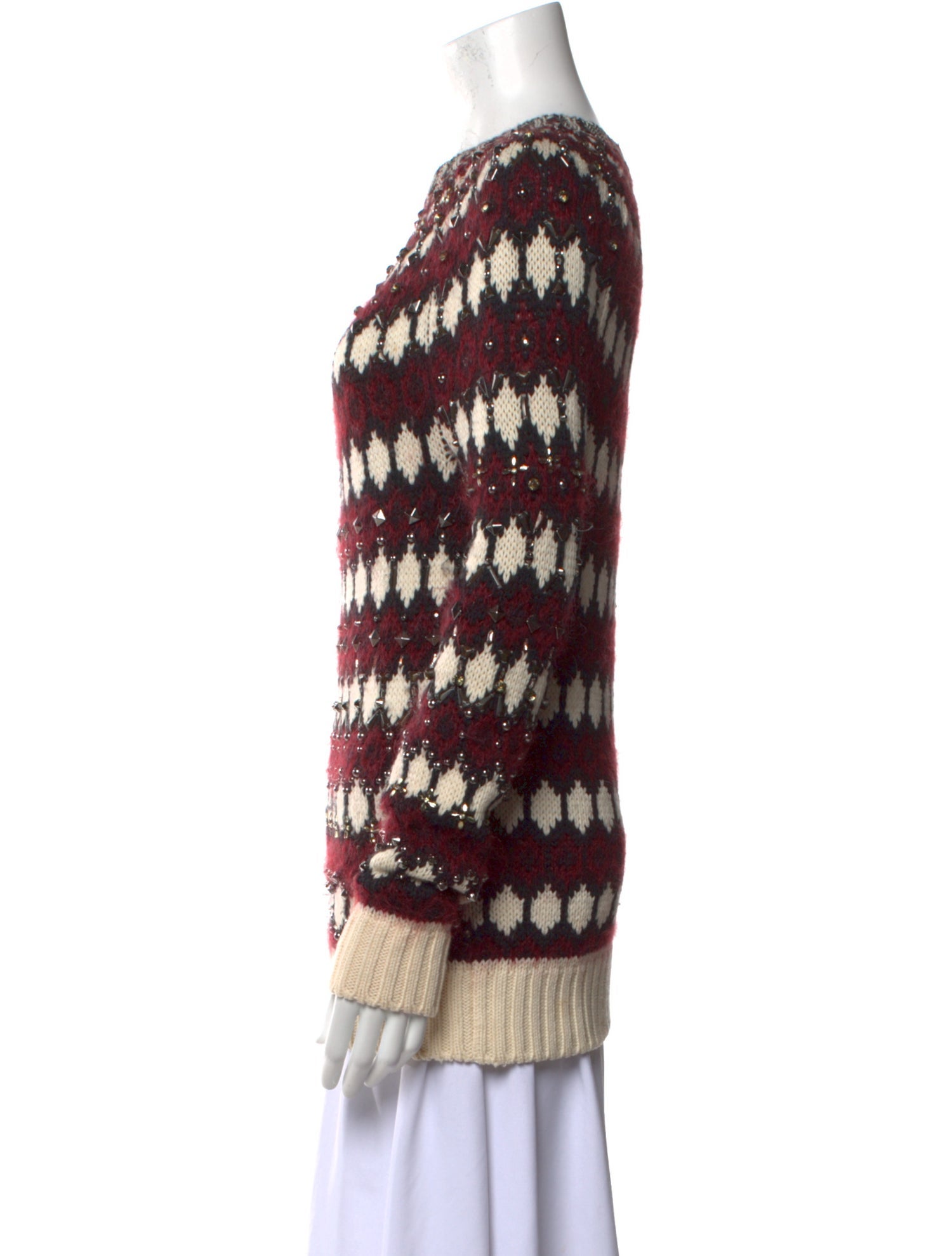 Gucci Wool Printed Sweater