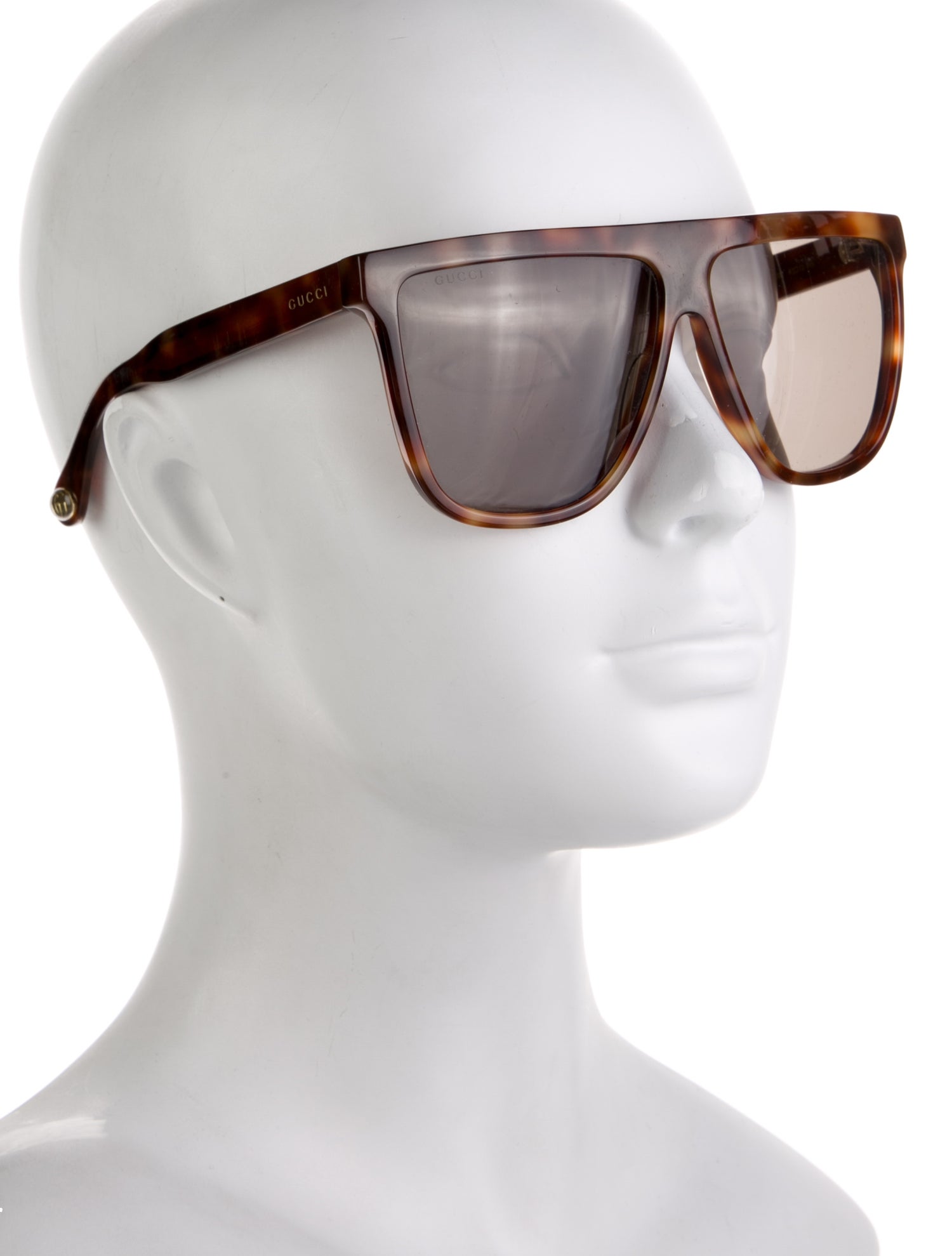 Gucci Running GG Logo Wayfarer Sunglasses