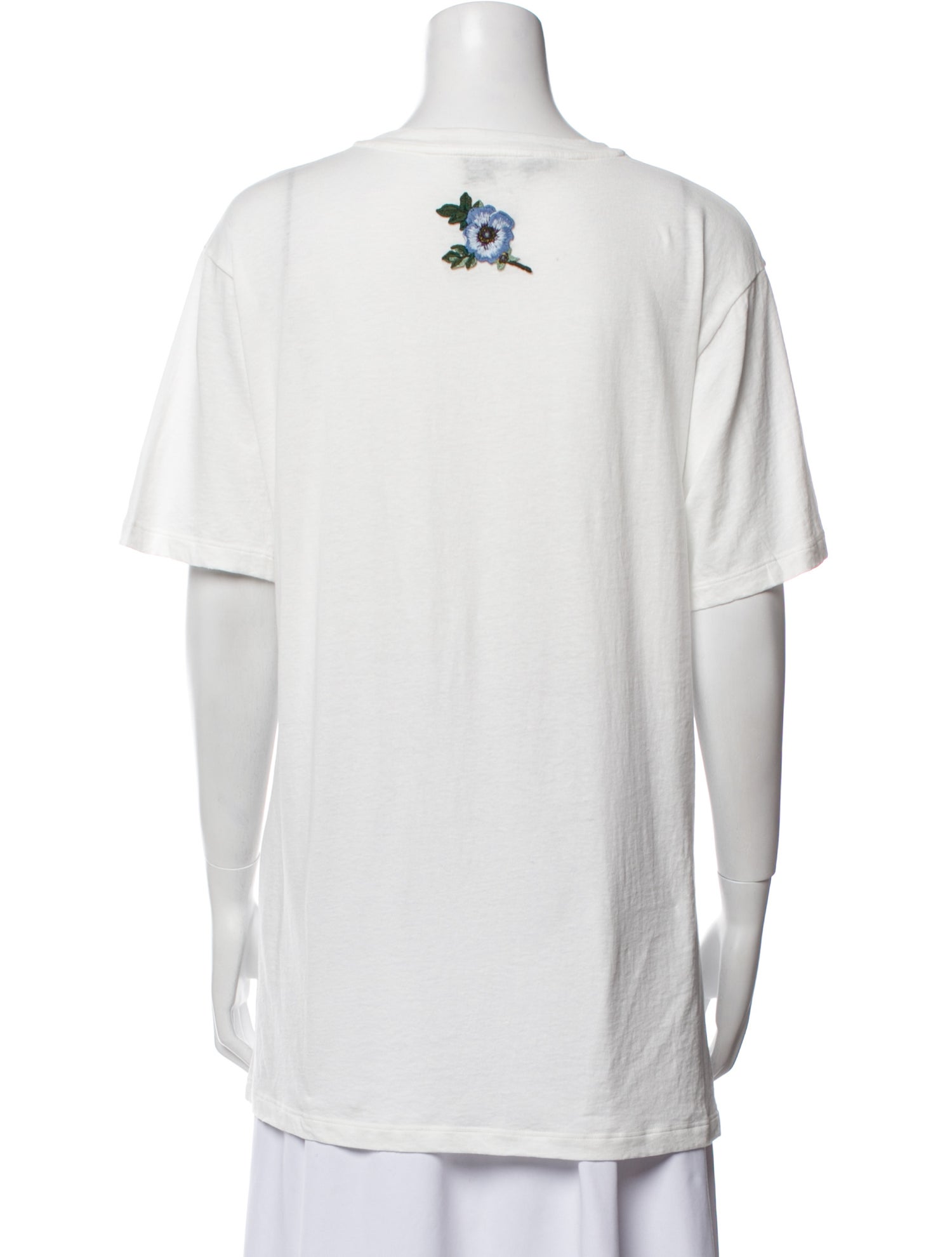 Gucci Graphic Print Crew Neck T-Shirt