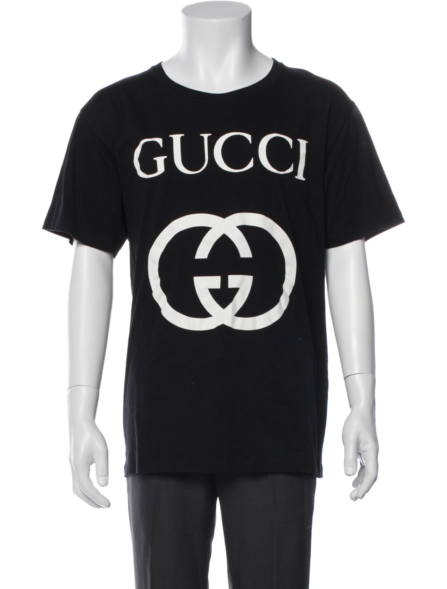 Gucci Graphic Print Crew Neck T-Shirt