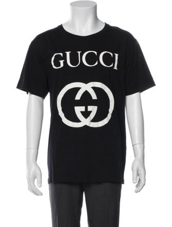 Gucci Graphic Print Crew Neck T-Shirt