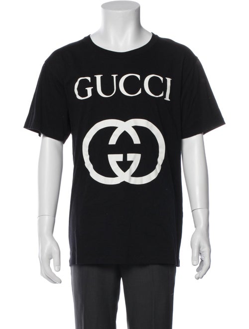 Gucci Graphic Print Crew Neck T-Shirt