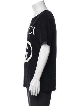 Gucci Graphic Print Crew Neck T-Shirt
