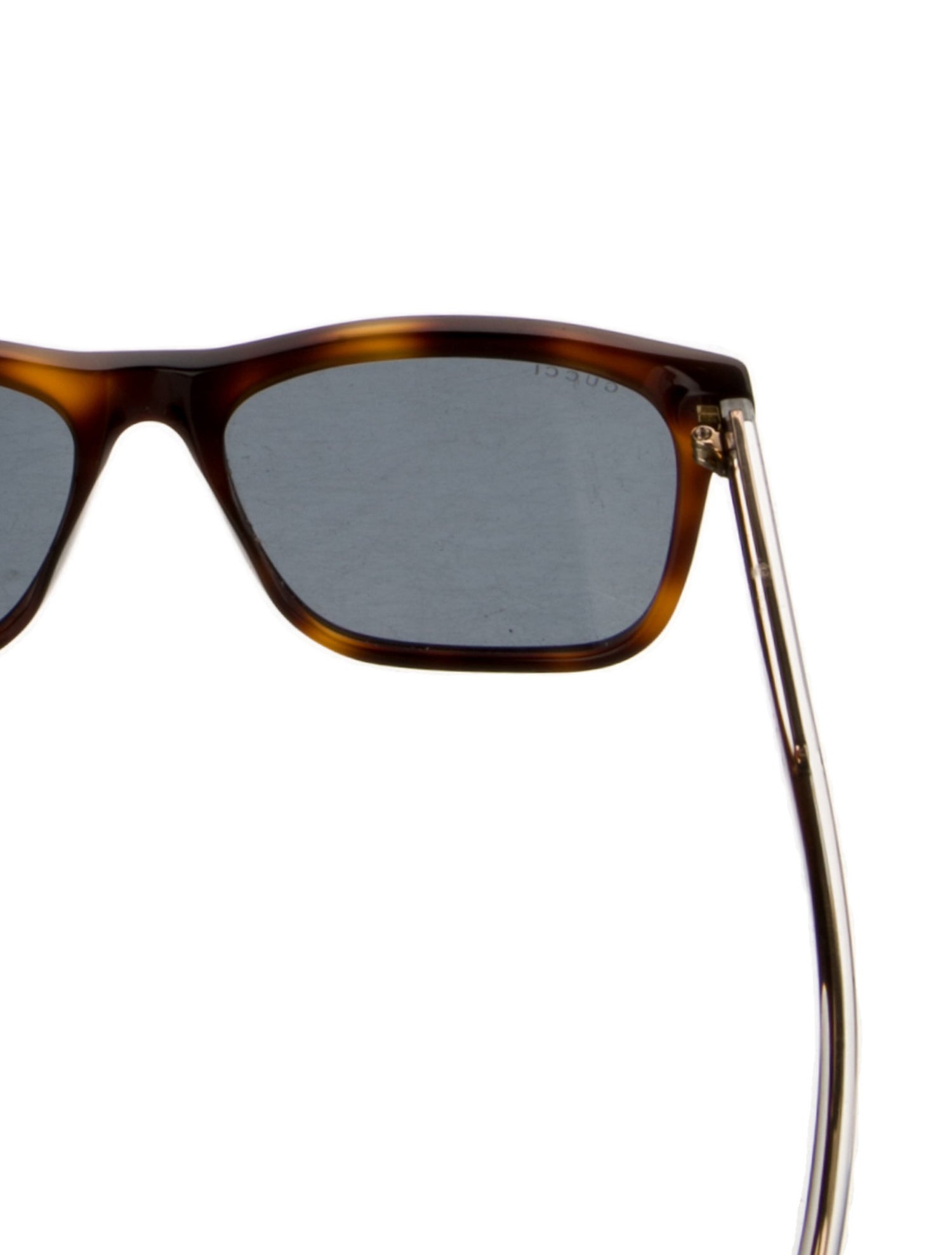 Gucci Web Accent Wayfarer Sunglasses