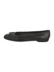 Gucci Horsebit Accent Rubber Ballet Flats