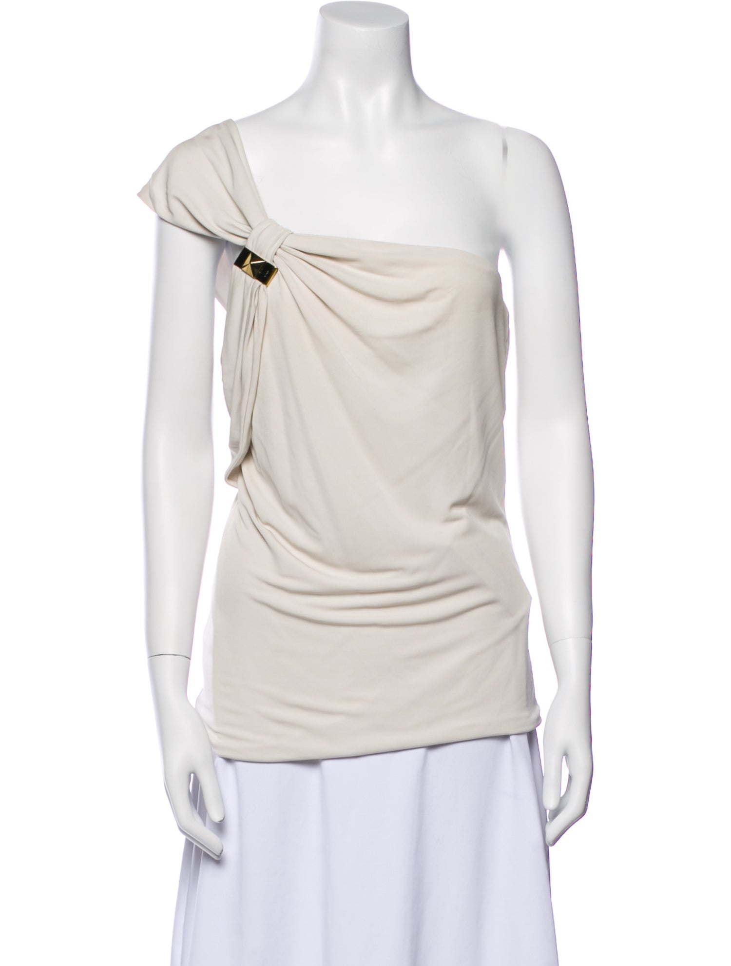 Gucci One-Shoulder Sleeveless Top