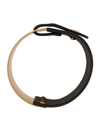 Gucci Leather Wrap Bracelet