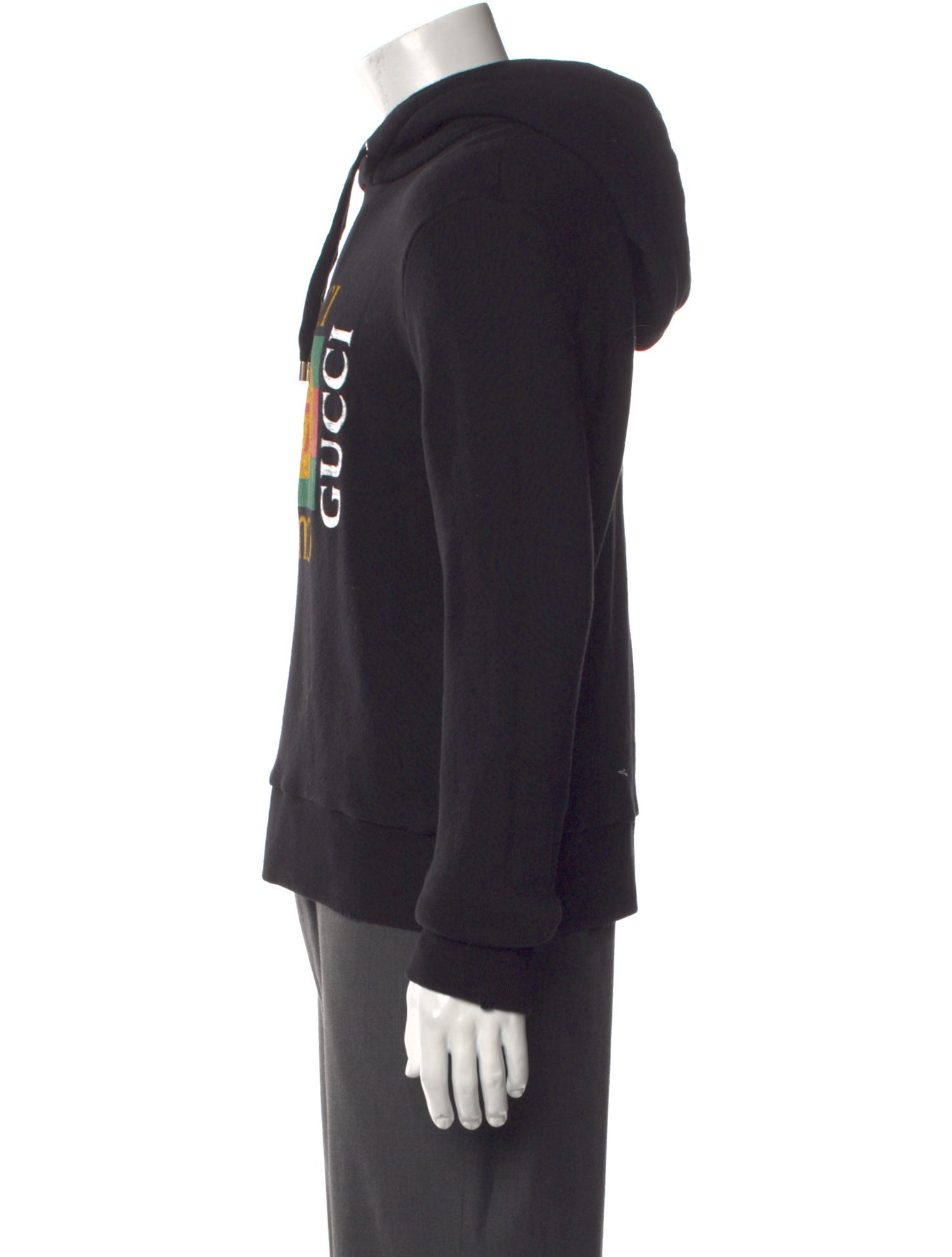 Gucci Web Accent Crew Neck Hoodie