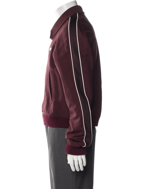 Gucci Wool Graphic Print Bomber Jacket