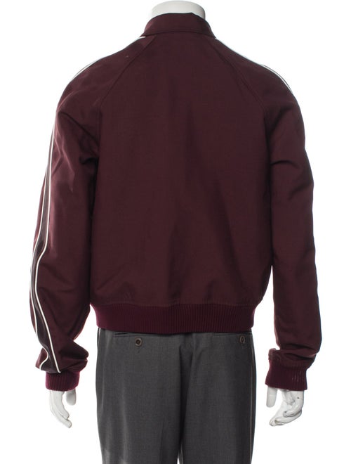 Gucci Wool Graphic Print Bomber Jacket