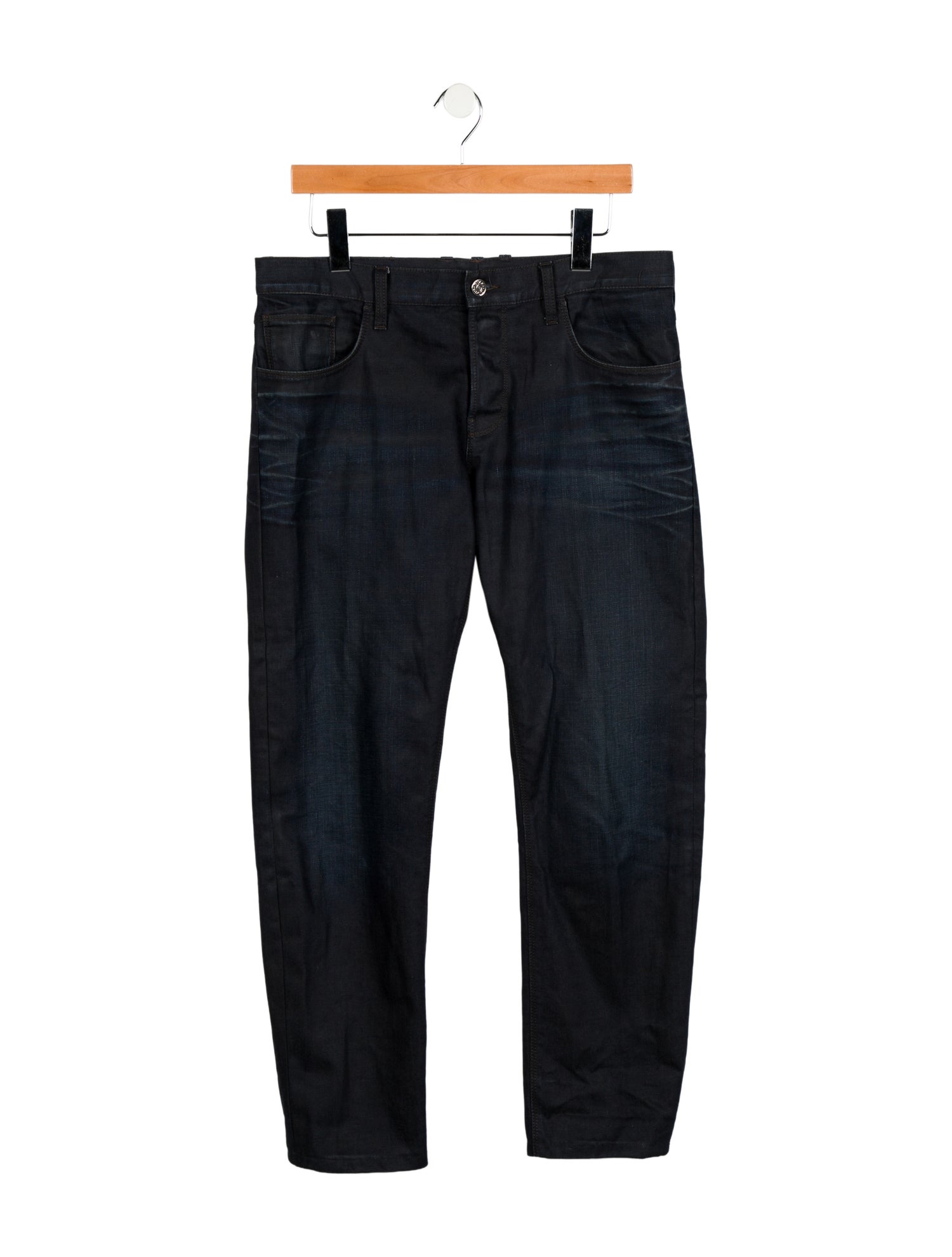 Gucci 1955 Horsebit Accent Straight-Leg Jeans