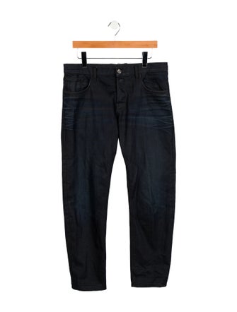 Gucci 1955 Horsebit Accent Straight-Leg Jeans