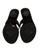 Gucci Double G Logo Leather Slides