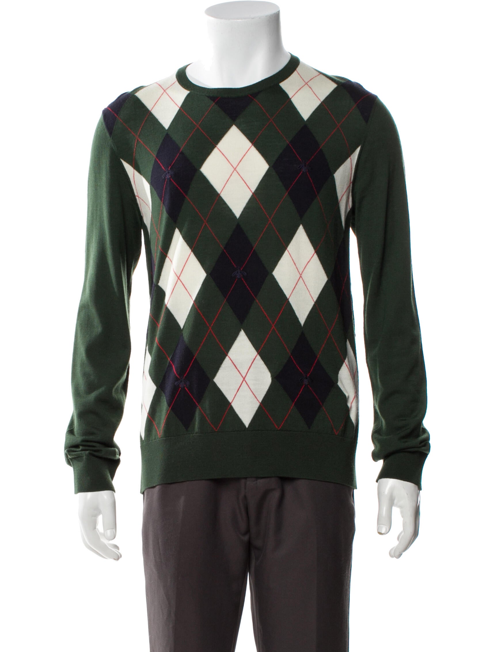 Gucci Wool Printed Pullover