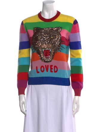Gucci Wool Printed Sweater