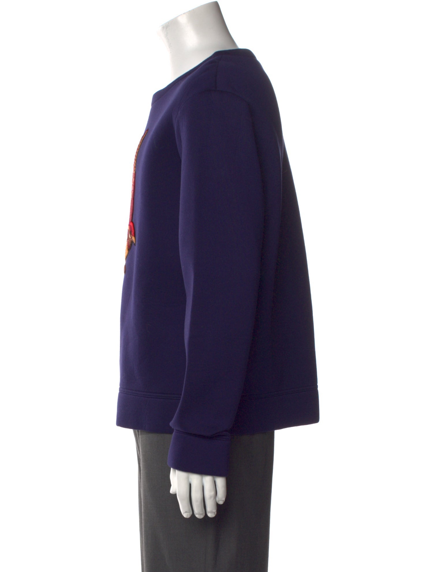 Gucci Graphic Print Crew Neck Sweatshirt