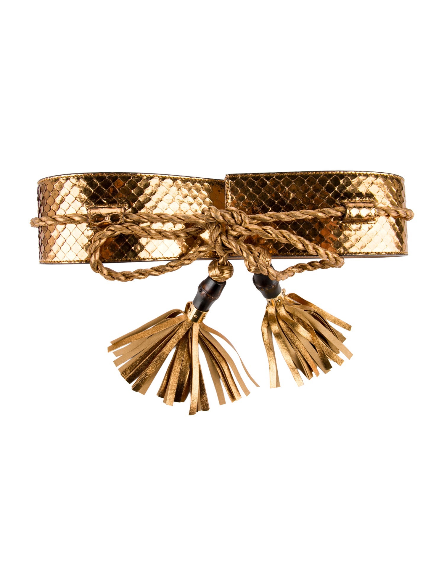 Gucci Wide Leather Waist Belt