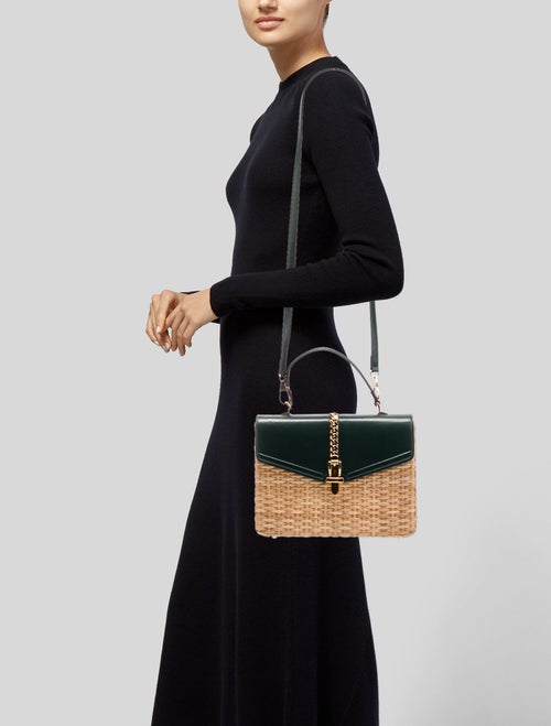 Gucci Raffia Sylvie