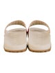 Gucci Web Accent Denim Slides