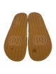 Gucci Web Accent Denim Slides