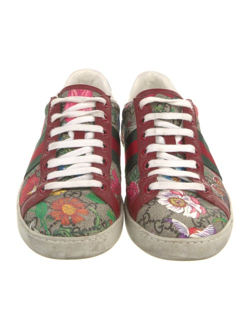 Gucci Flora Print Sneakers