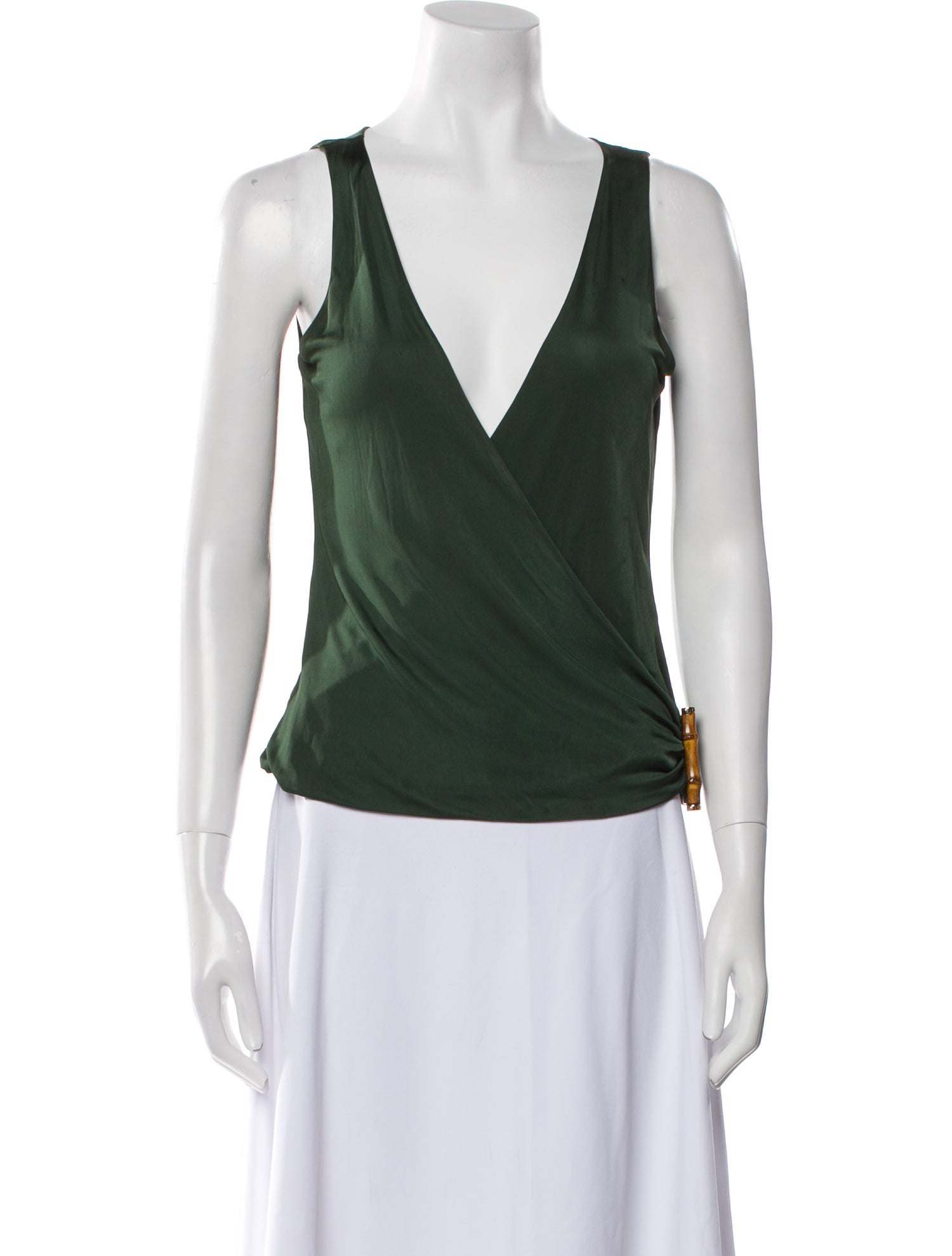 Gucci V-Neck Sleeveless Top