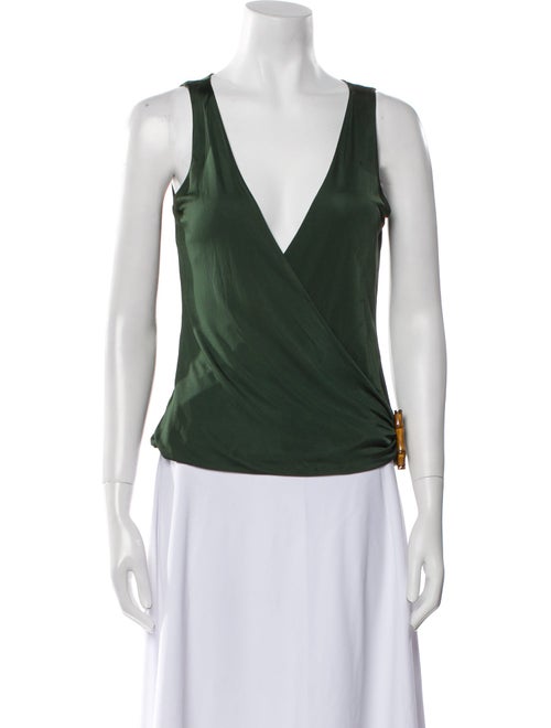 Gucci V-Neck Sleeveless Top