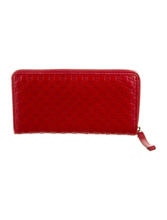 Gucci Microguccissima Pattern Leather Continental Wallet
