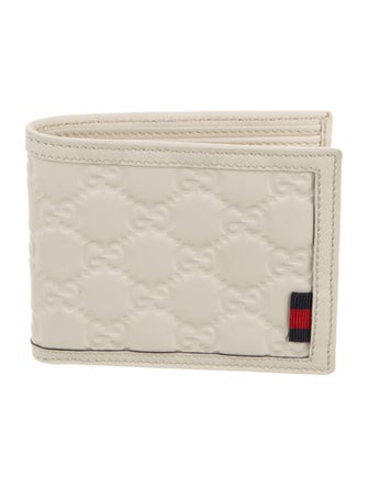 Gucci Sylvie Web Accent Leather Wallet