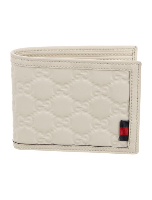 Gucci Sylvie Web Accent Leather Wallet