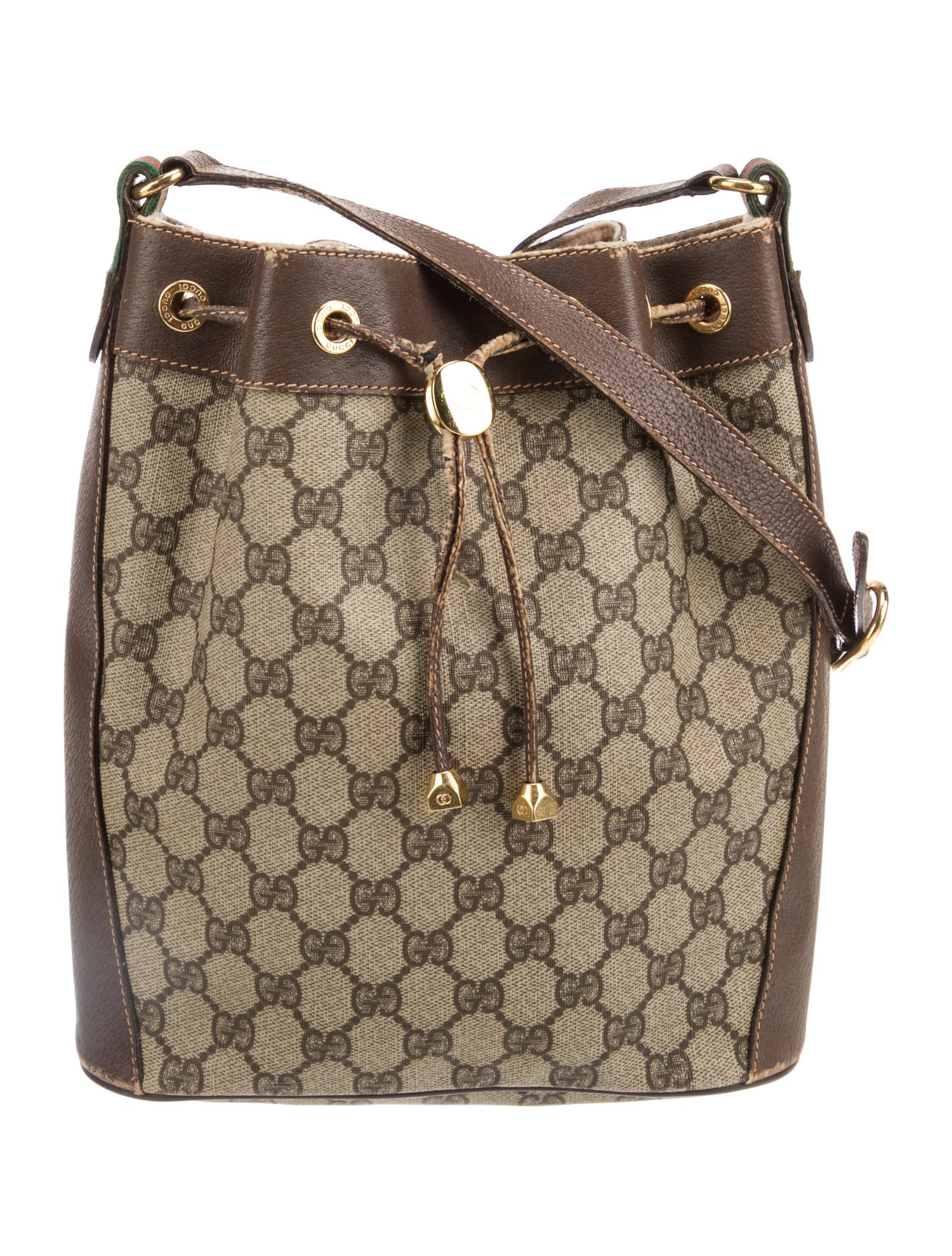 Gucci GG Plus Bucket Bag Vintage