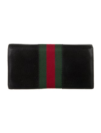 Gucci GG Supreme Leather Wallet