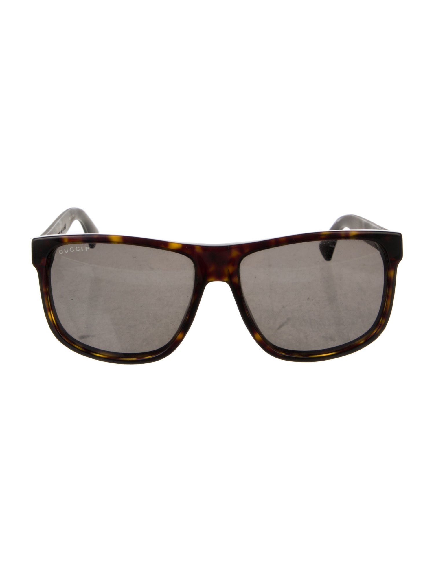 Gucci Web Accent Square Sunglasses