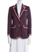 Gucci 2019 Polka Dot Print Blazer