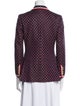 Gucci 2019 Polka Dot Print Blazer