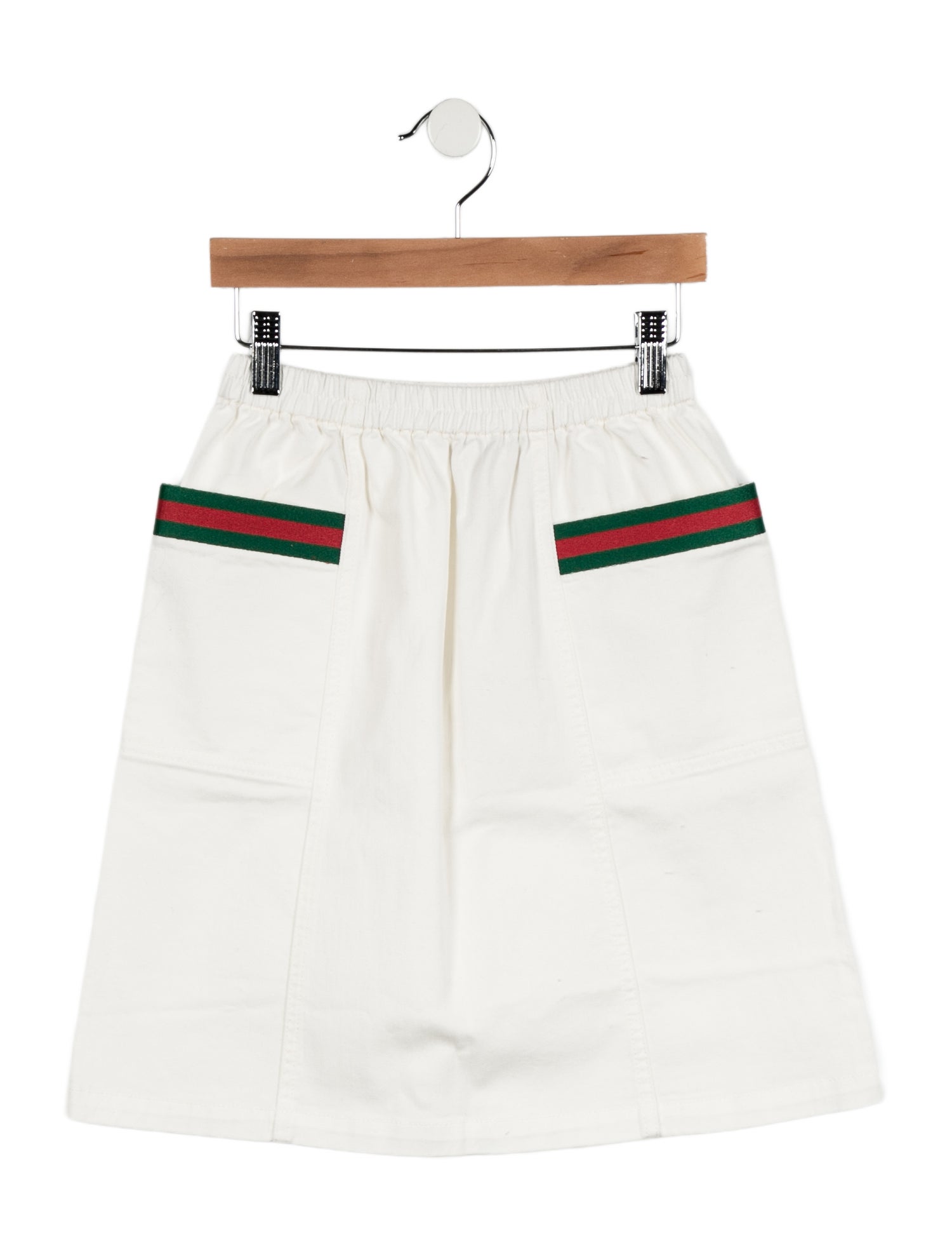 Gucci Girls' Web Accent Skirt