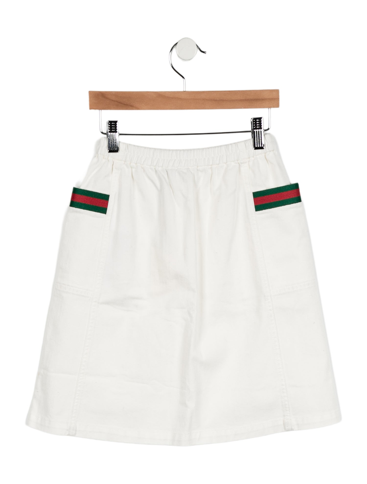 Gucci Girls' Web Accent Skirt