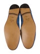 Gucci Web Accent Suede Loafers