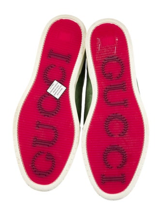 Gucci Interlocking G Logo Suede Sneakers
