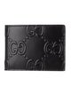 Gucci GG Embossed Leather Card Holder