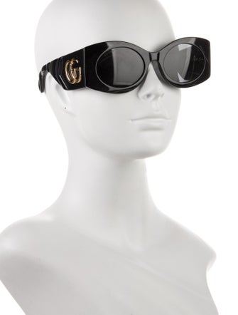 Gucci Interlocking G Logo Oversize Sunglasses