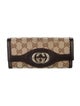 Gucci GG Canvas Canvas Continental Wallet