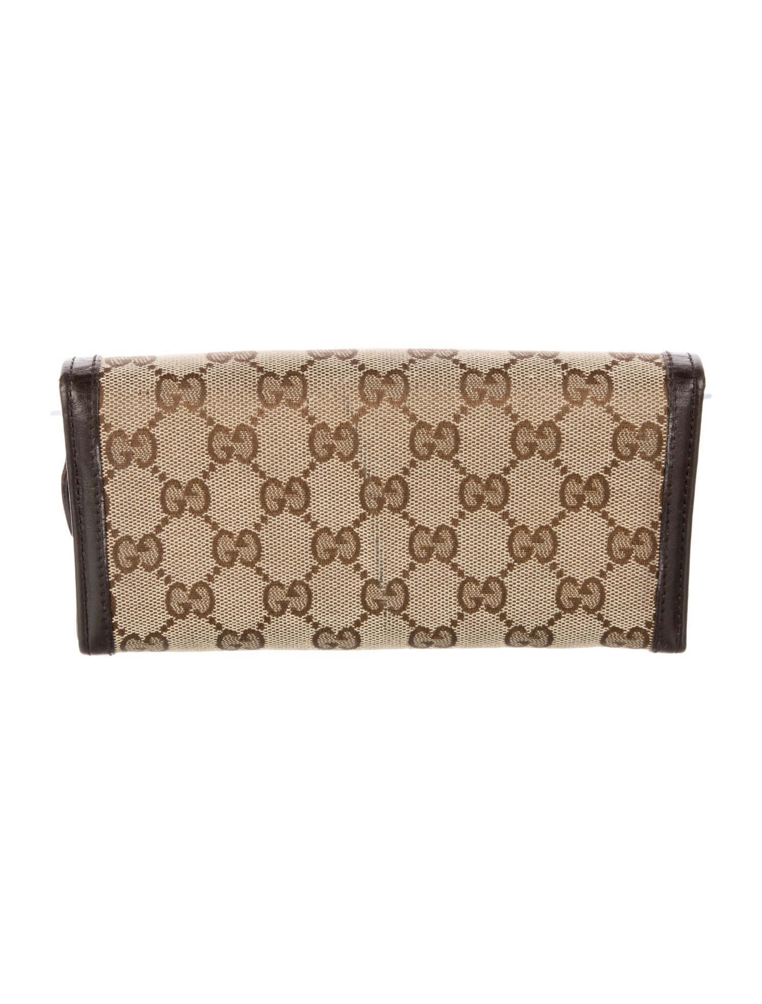 Gucci GG Canvas Canvas Continental Wallet