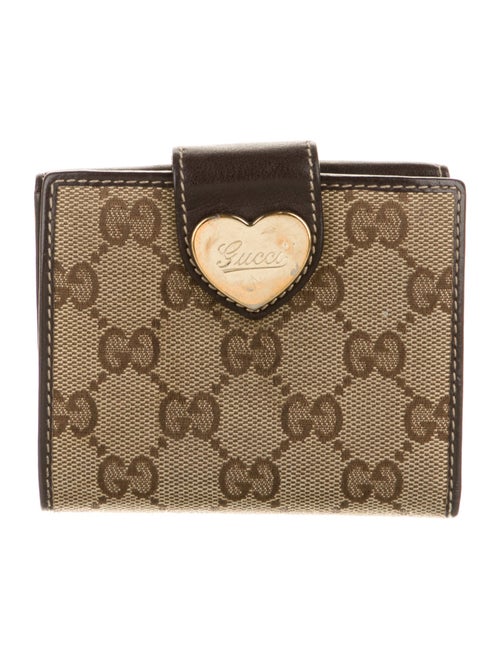 Gucci GG Canvas Canvas Compact Wallet