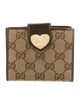 Gucci GG Canvas Canvas Compact Wallet