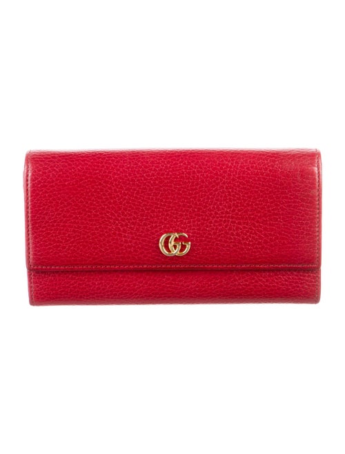 Gucci Gucci Marmont Continental Double G Logo Continental Wallet